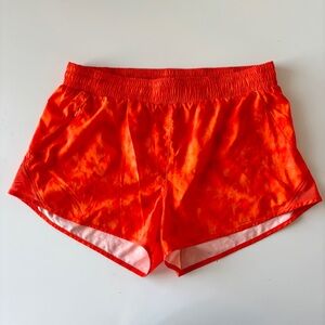 Vibrant Orange Women's Shorts, Size XL